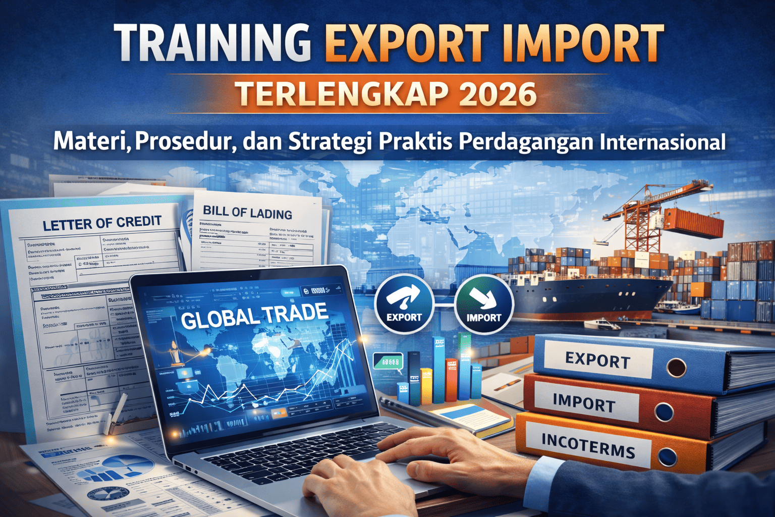 Training Export Import Terlengkap 2026: Materi, Prosedur, dan Strategi Praktis Perdagangan Internasional